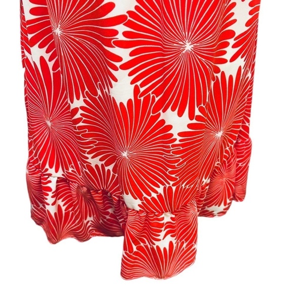 J. Crew Factory Sunburst Printed Flutter Tunic Dress Size S Nwt new - Picture 7 of 9